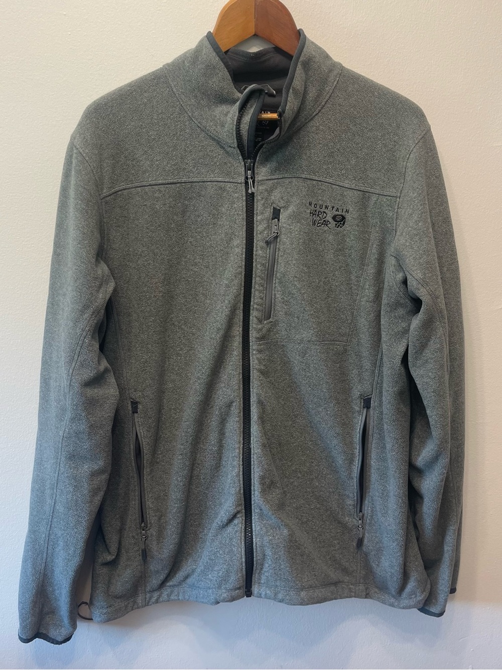 Mountain Haedwear Fleece Zip Up Jacket L